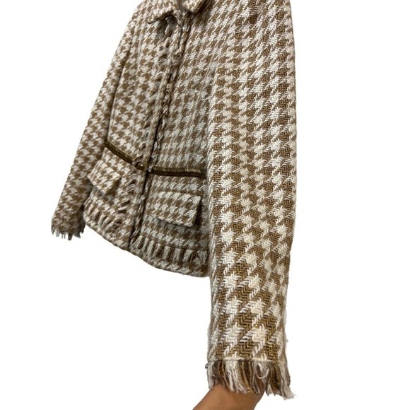 Allen by Allen Schwartz Tweed Suit Skirt Jacket Lovely Powerful Executive - Picture 7 of 11